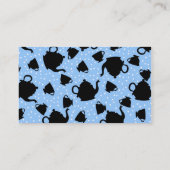 Tumbling Tea Party Visitekaartje (Achterkant)