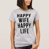 Tumblr T-Shirt Happy Life (Voorkant)