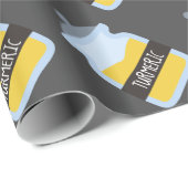 Tumergeel kruid cadeaupapier (Rol Hoek)