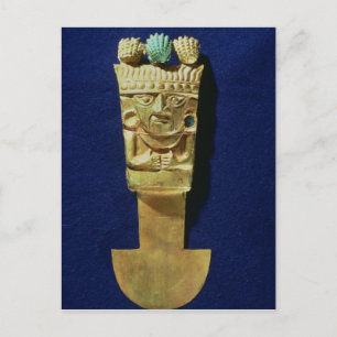 Tumi- of ceremoniële messen in de vorm van briefkaart