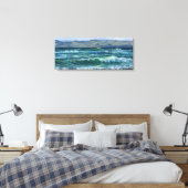 "Tumultuous Waves" Canvas Afdruk (Insitu (Slaapkamer))