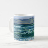 "Tumultuous Waves" Koffiemok (Voorkant links)