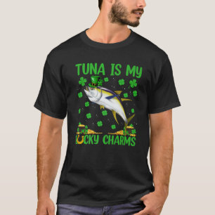 Tuna is mijn luie kartonijn tonijn St. Patrick's D T-shirt