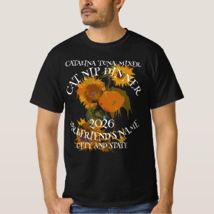 Tuna Kat Mixer Beste Huisdier Wijn Catalina Mement T-shirt