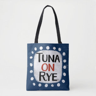 Tuna op Rogge Boodschappentas Draagtas