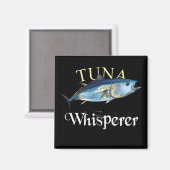 Tuna Whisperer Dark gekleurd Magneet (Voorkant / Achterkant)