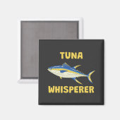 Tuna Whisperer Funny Vist Magneet (Voorkant / Achterkant)