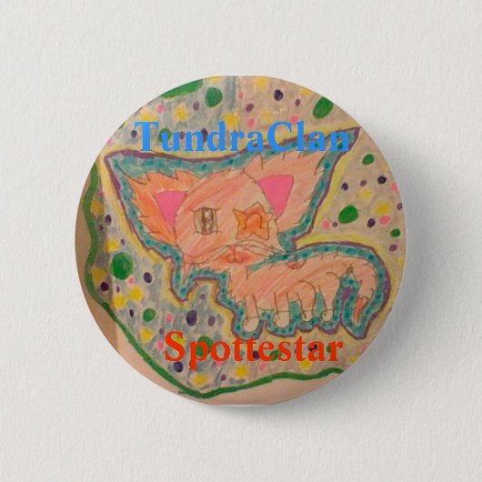 TundraClan-knop Ronde Button 5,7 Cm (Voorkant)