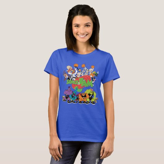 TUNE SQUAD™ versus Monsterren T-shirt (Voorkant volledig)