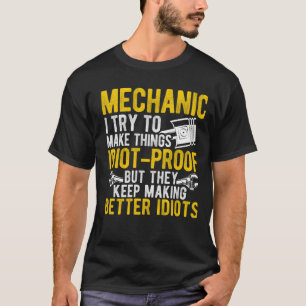 Tuner Autoliefhebber Reparatie Monteur Gereedschap T-shirt