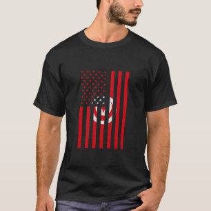 Tunesië Amerika VS Erfenis Tunesische Trots Tunesi T-shirt
