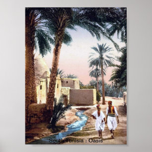  Tunesië : An Oasis Poster