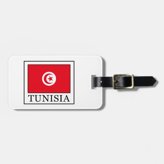 Tunesië Bagagelabel (Voorkant horizontaal)
