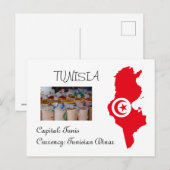 Tunesië Briefkaart (Voorkant / Achterkant)