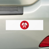 Tunesië Bumpersticker (Op auto)