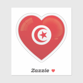 Tunesië Liefde Icon Sticker