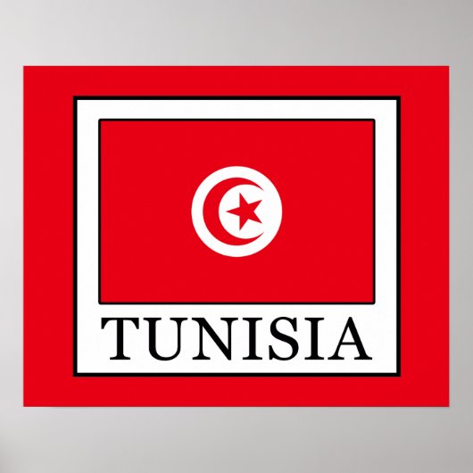 Tunesië Poster (Voorkant)