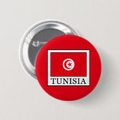 Tunesië Ronde Button 5,7 Cm (Voorkant /achterkant)