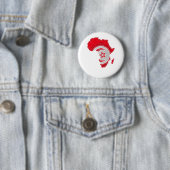 Tunesië Ronde Button 5,7 Cm (In situ)