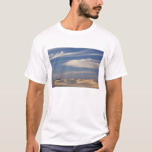 Tunesië, Saharawoestijn, Douz, Grote Duin, schemer T-shirt