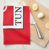 Tunesië Theedoek (Quarter Fold)