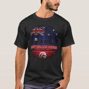 Tunesië Tunesische Australische Australië Boomwort T-shirt