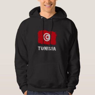 Tunesië Tunesische trots vintage Tunesische vlag T Hoodie