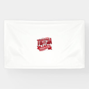 Tunesië Voetbal 2026 Voetbal Vet Land Typografie Spandoek