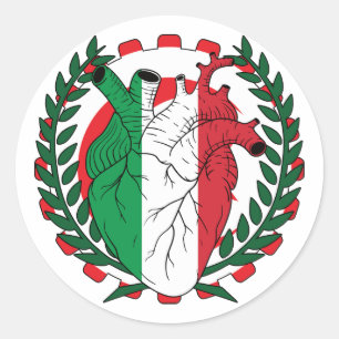 Tunesiër Tunesië Sint-Josefsdag Italiaans Italië Ronde Sticker
