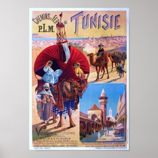 Tunesisch Afrika Poster (Voorkant)