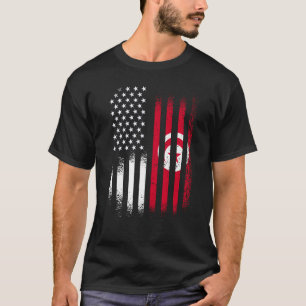 Tunesische Amerikaans erfgoed Maand Tunesië Patrio T-shirt