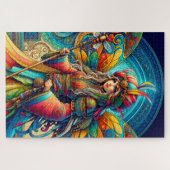 Tunesische fee legpuzzel (Horizontaal)