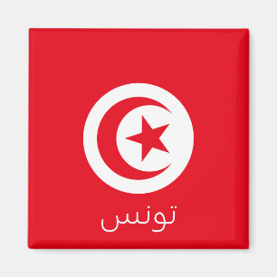 Tunesische vlag magneet