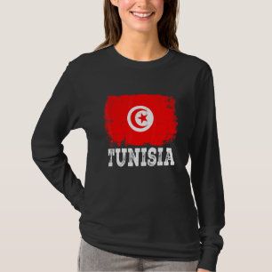 Tunesische vlag Mannen Vrouwen Kind patriottisch T-shirt