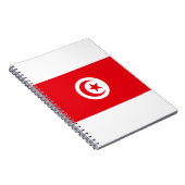 Tunesische vlag notitieboek (Rechterzijde)