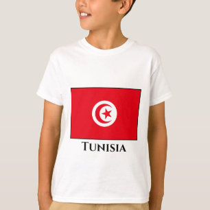 Tunesische vlag t-shirt