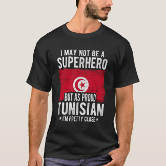 Tunesische vlag trots Tunesisch T-shirt