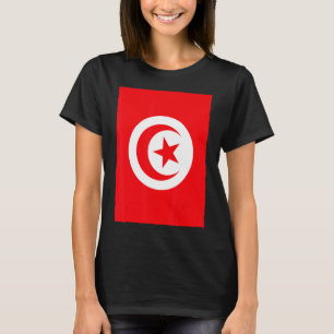 Tunesische  vlag Tunesië T-shirt