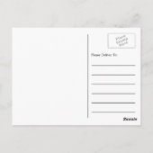 Tunesische vlag, vlag van Tunesië Briefkaart (Achterkant)