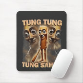 Tung tung sahur Brainrot Meme Muismat (Met muis)