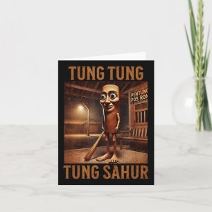 Tung Tung Sahur Italiaanse brainrot meme Kaart