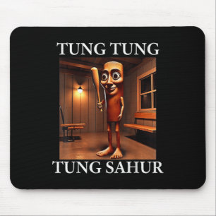 Tung Tung Sahur Italiaanse Hersenrot Meme Grappig Muismat