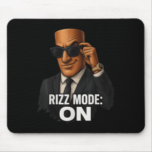 Tung Tung Sahur Rizz Mode op Italiaanse Brainrot Muismat