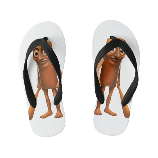 Tung Tung Tung Sahur Funny Cartoon Kinder Teenslippers (Voetbed)