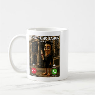 Tung Tung Tung Sahur Is Calling Grappige Italiaan Koffiemok
