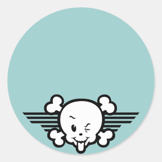 Tungster Metro Ronde Sticker (Voorkant)