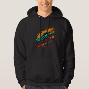 Tuningauto uit de jaren 90 Pace Car raceauto 5 Hoodie