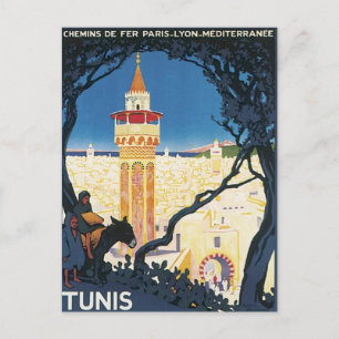  Tunis Afrika Briefkaart