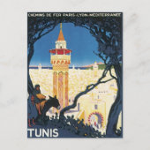  Tunis Afrika Briefkaart (Voorkant)