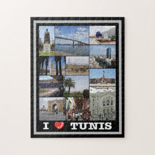 Tunis - I Love - Tunesië - Legpuzzel